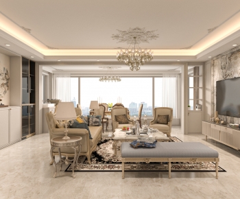 European Style A Living Room-ID:800414094
