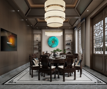 Chinese Style Dining Room-ID:952338934