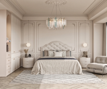 French Style Bedroom-ID:137005096