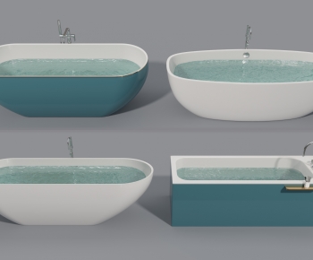 现代浴缸浴盆-ID:572931054