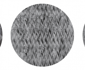 Modern Circular Carpet-ID:610078101