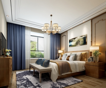 Chinese Style Bedroom-ID:838401086
