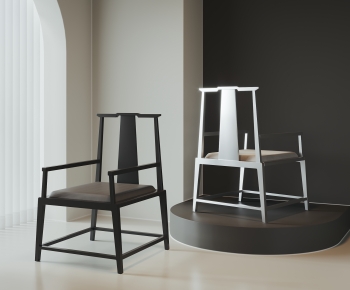 New Chinese Style Single Chair-ID:902513033