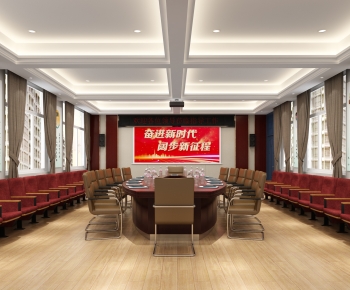 Modern Meeting Room-ID:640726097