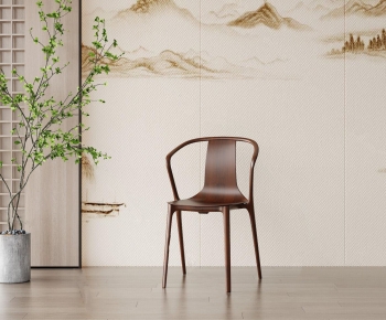 New Chinese Style Single Chair-ID:440504076