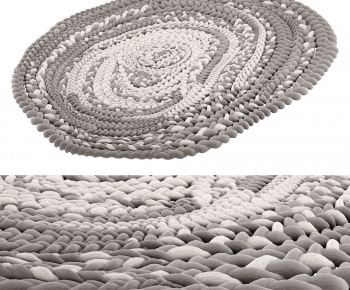 现代针织地毯-ID:480199102