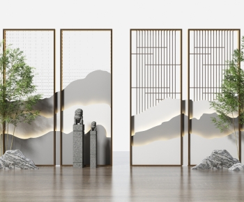 New Chinese Style Partition-ID:524348975