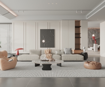 Modern A Living Room-ID:765465977