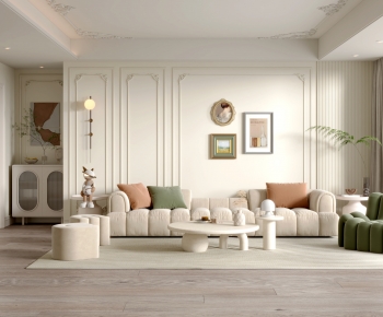 French Style A Living Room-ID:303868063