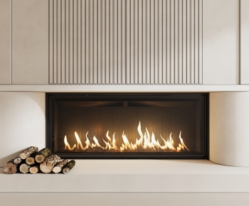 Modern Fireplace-ID:508810043