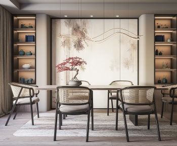 New Chinese Style Dining Room-ID:759161008