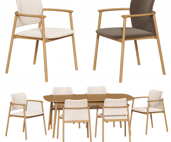 Modern Dining Table And Chairs-ID:664994969