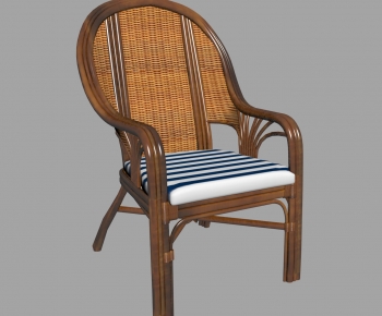 现代编藤椅子-模型ID【1607757】