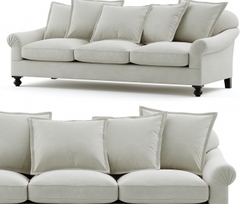 American Style Three-seat Sofa-ID:865325931