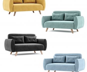 Nordic Style A Sofa For Two-ID:206177958