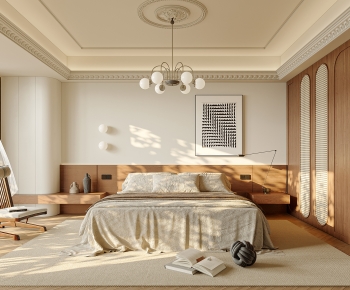 French Style Bedroom-ID:491678004