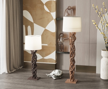New Chinese Style Floor Lamp-ID:687541014