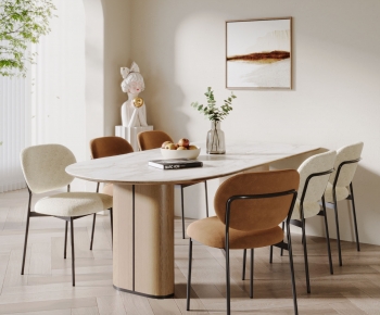 Modern Dining Table And Chairs-ID:787760025