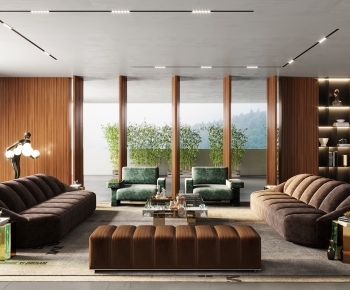 Modern A Living Room-ID:792202952