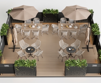 Modern Outdoor Tables And Chairs-ID:236826901