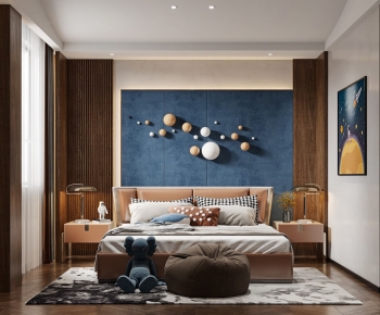 Modern Bedroom-ID:801023967