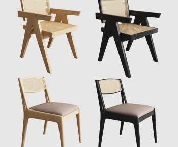 Wabi-sabi Style Single Chair-ID:610291001