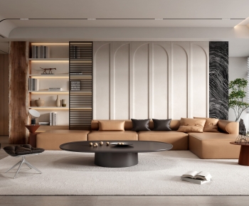 Modern A Living Room-ID:763755082