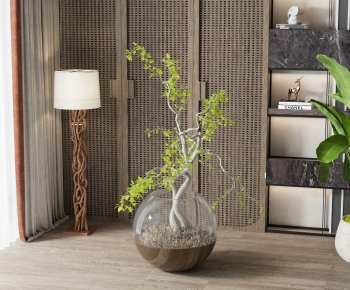 New Chinese Style Potted Green Plant-ID:798685071