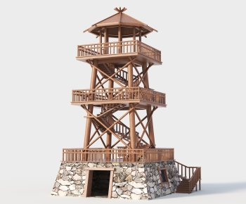 Chinese Style Building Component-ID:933100942