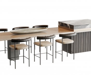 Modern Dining Table And Chairs-ID:525090753