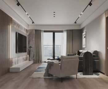 Modern A Living Room-ID:765340096