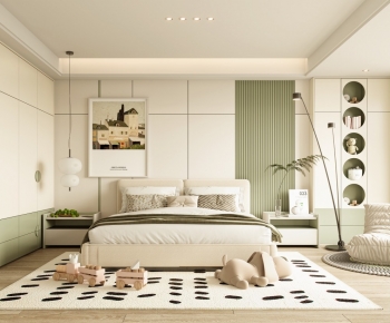 Modern Nordic Style Bedroom-ID:961723095