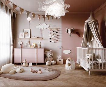 Nordic Style Children's Room Activity Room-ID:980101117