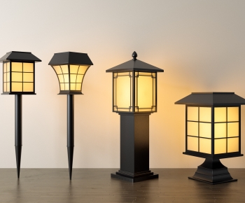 New Chinese Style Outdoor Light-ID:186237103