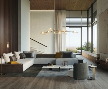 Modern A Living Room-ID:201728118