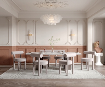 French Style Dining Room-ID:805536039