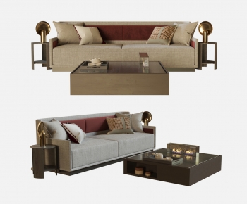 New Chinese Style A Sofa For Two-ID:636847023