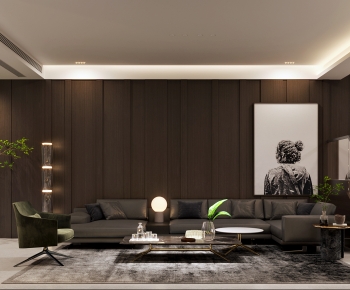 Modern A Living Room-ID:925691194