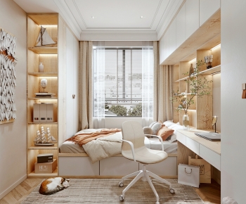 Modern Nordic Style Bedroom-ID:908714065