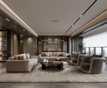 Modern A Living Room-ID:539983994
