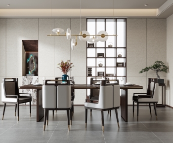 New Chinese Style Dining Room-ID:109570074