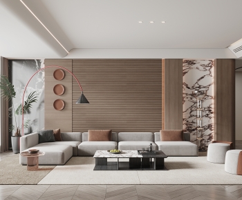 Modern A Living Room-ID:208996062