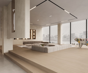 Modern Wabi-sabi Style Office Rest Area-ID:312042957
