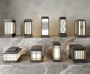New Chinese Style Outdoor Light-ID:371390101