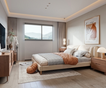 Modern Nordic Style Bedroom-ID:206108096