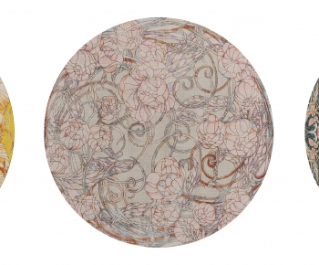 Modern Circular Carpet-ID:269598961