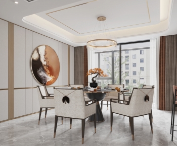 New Chinese Style Dining Room-ID:314222103