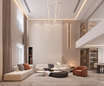 Modern A Living Room-ID:834038976