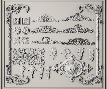 Simple European Style Carving-ID:324567083