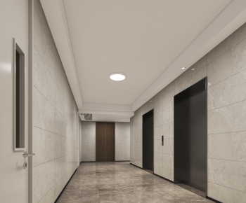 Modern Office Elevator Hall-ID:926330091